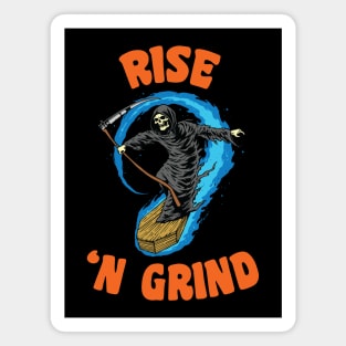 Rise 'N Grind Grim Reaper Magnet